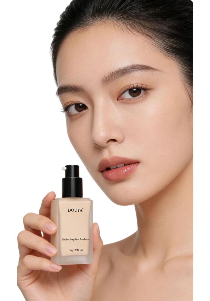 Beauty Salon Professional Flawless Foundation - Long-Lasting, Natural Fit, Oil Control, Resistant to Removal
