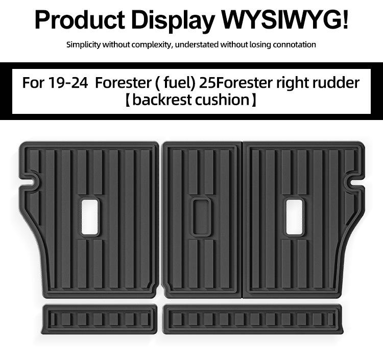 TPE Rear Trunk Mat for 2019-2025 Subaru Forester