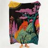 Artist Y Yayoi K Kusama a Art Throw Flannel Throw Blanket Suitable for Sofa Living Room Bedroom