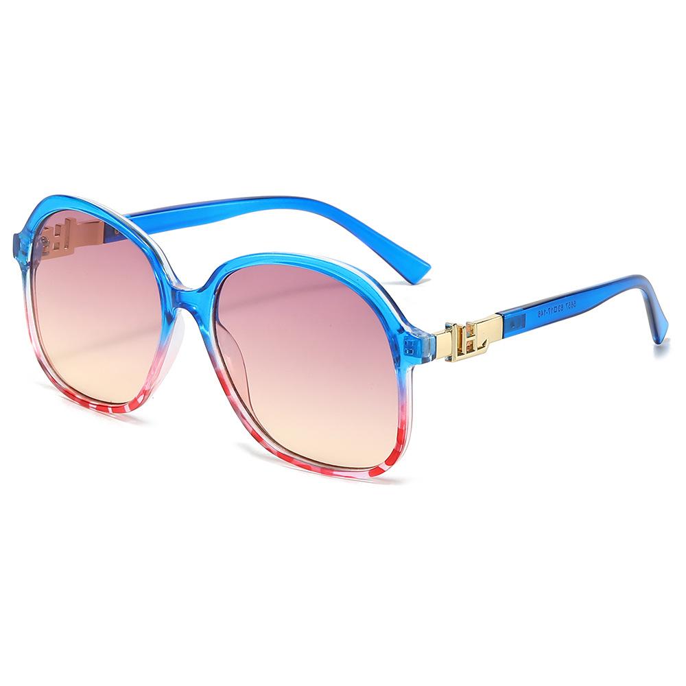 Sunglasses Square Sunglasses Gradual Change Color Women Trend Sunglasses Outdoor Uv Protection