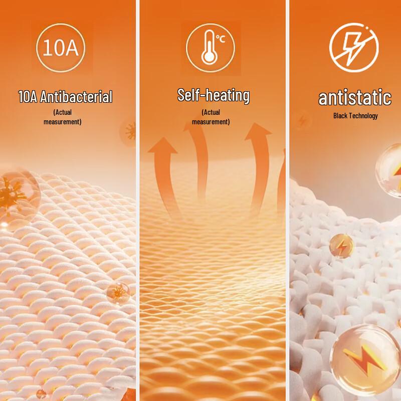 

Женский термокомплект Yiershuang из самонагревающегося тутового шелка 2XL (140-160 lbs)