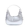 Halbmondtasche Vintage PU-Leder Kleine Umhängetasche für Damen Mädchen Hobo Handtasche Luxus Retro Rote Damen Achseltaschen Tragetaschen