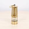 Vintage Brass Miners Lamp Miniature Decorative Hanging Lantern Rustic Decor