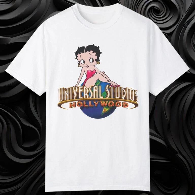 Vintage Betty Boop Universal Studios Hollywood T-shirt , S-5XL S