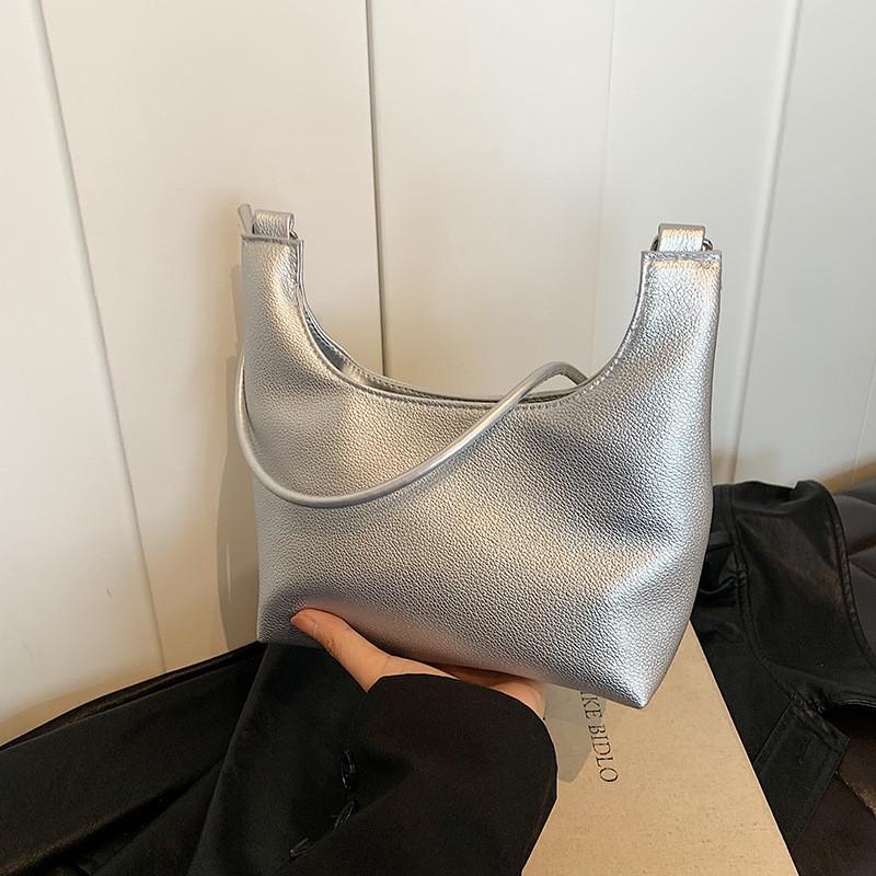 Elegant Lightweight Tote Bag Chic Summer Shoulder Crossbody Pu Handbag