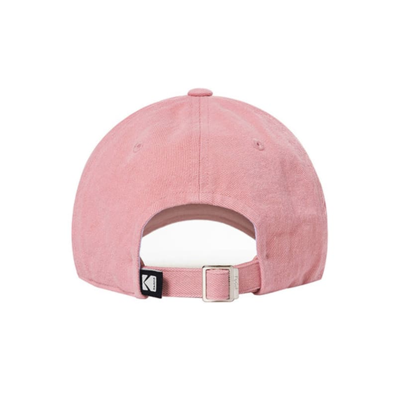 KODAK Apparel Lettering Relaxed Fit Ball Cap PINK