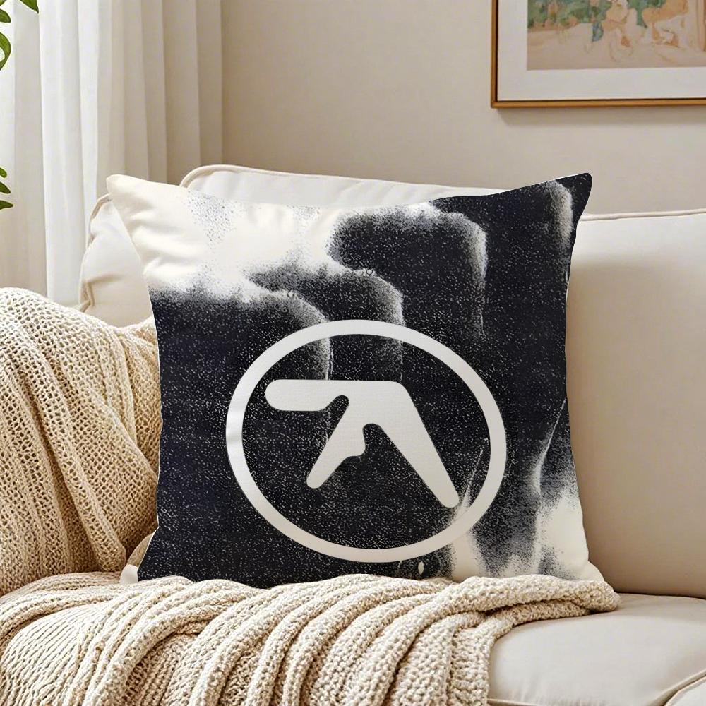 musician experimental AAphex TTwin Cushion Cover Pillowcase Antidustmite living Room Sofa Decor Cushion Room