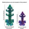 3D Printing Four Leaf Clover Dragon Joint Mobile Set Ornament Handheld Gift Creative Trendy Play Gift Relief Toy