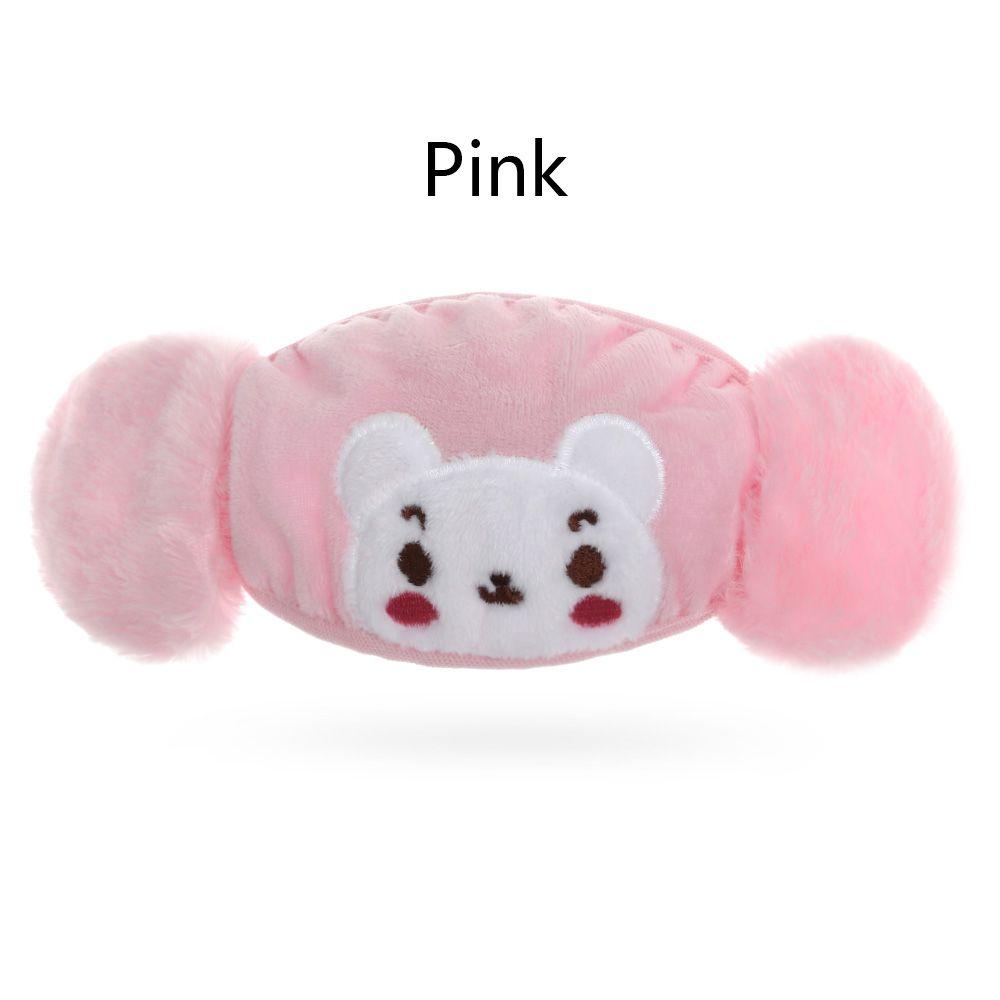 Niedliche Bestickte Atmungsaktive Kinder Gesichtsmaske Mundmaske Warme Ohrenschützer Plüsch Cartoon