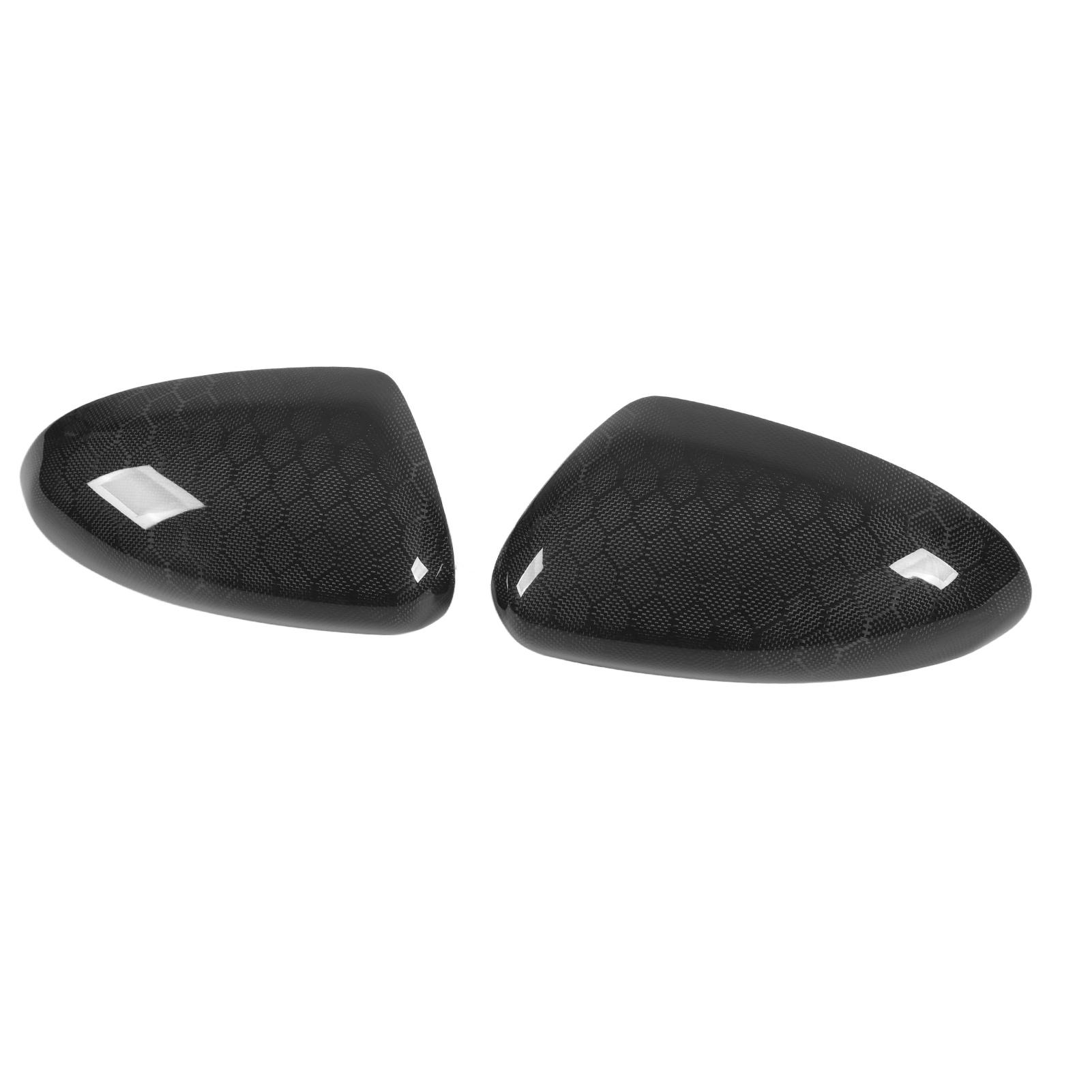 

2PCS Side Rearview Mirror Cover Left Right Dry Carbon Fiber Stylish Door Mirror Cap for GR86 2022