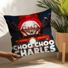 Horror Games CChooChoo Charles Pillow Case Linen Cushion Covers For Decorative Sofa Home Pillows Case Car Chair Pillows Cases