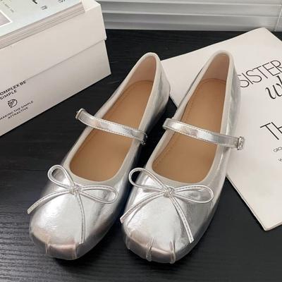 Small Leather Shoes Spring and Autumn Women's Shoes New Mori Women's Woven Single Shoes Women's Black Mary Jane Patent Leather