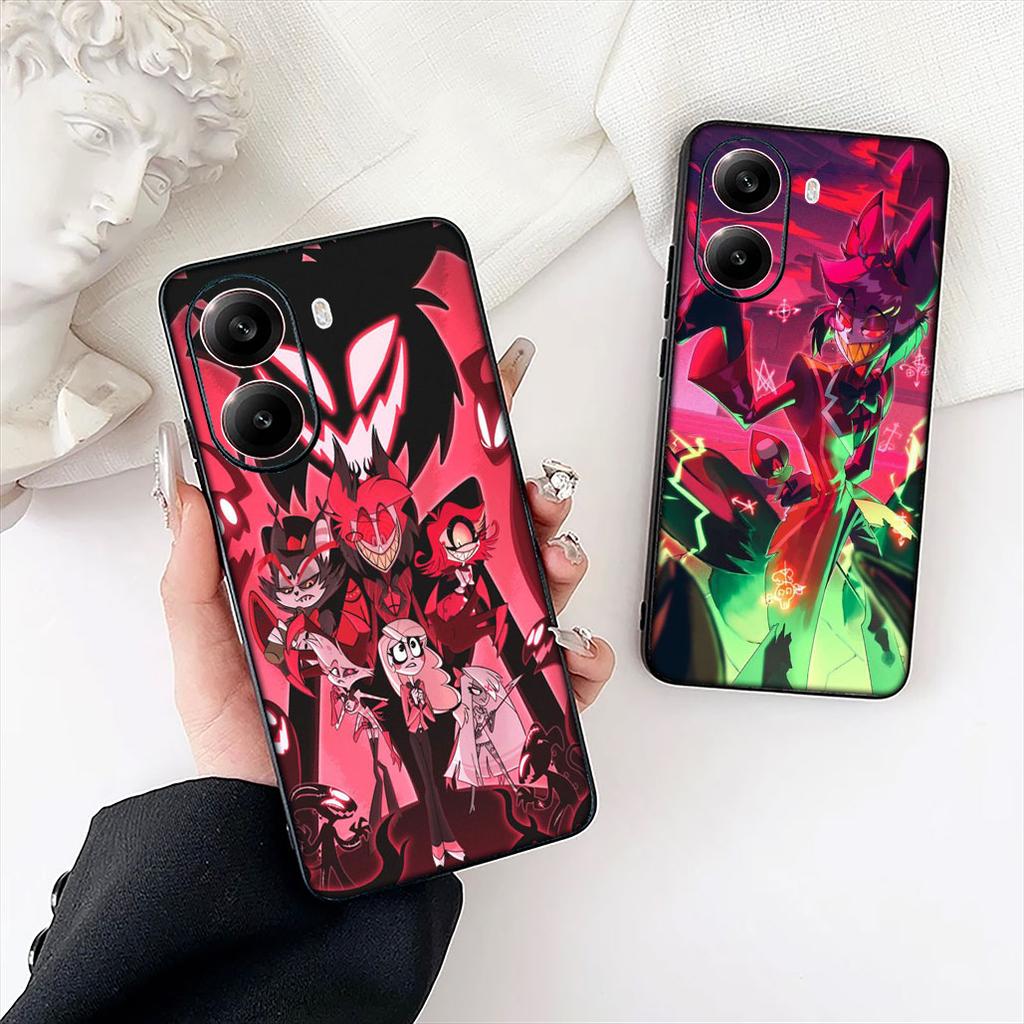 Charile H-Hazbins Alastors Hotels Dust Protective Cover for Xiaomi Redmi Note 12 11 10 A3 Pro 10A 10C 12C Note12 5G Phone Case
