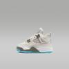 Kids' Sneakers Jordan 4 Retro Photon Dust Blue Chill (TD)