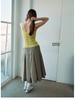 Spring Casual Tencel Linen Rib Knit Tank Top - Women’s Versatile Solid Color