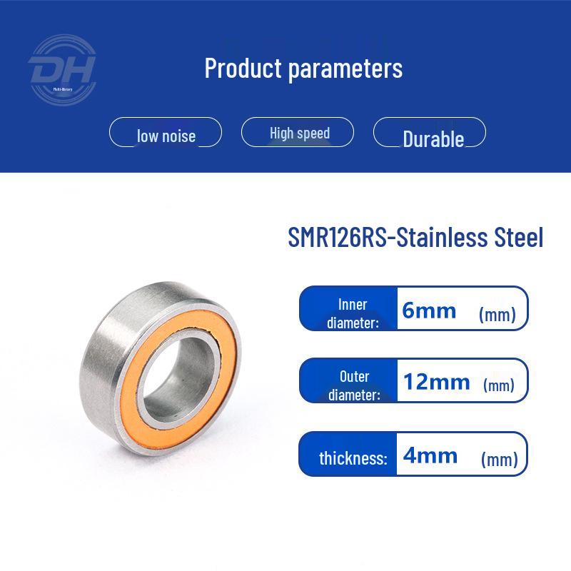 Rust-Proof Stainless Steel Miniature Pulley with Deep Groove Ball Bearing - Anti-Corrosion Gyroscope Ornament Accessory