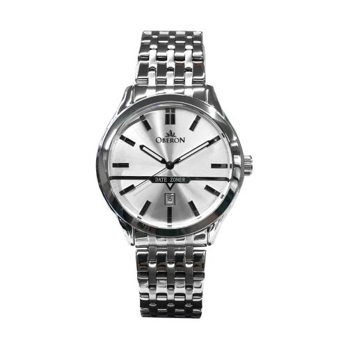 [OBERON] OBERON Men's Metal Watch OB-911 STWT