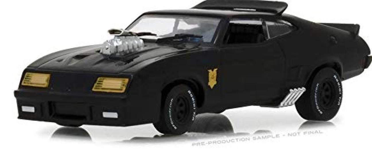 Масштаб 1/43 Mad Max 1973 Ford Falcon XB «Последний из V8-интерцепторов» Фильм (1979) Лимитированная серия литых моделей от GreenLight 86522 чёрный