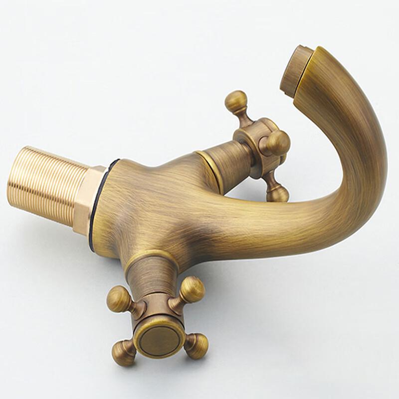 Honggong Stara Mosiężna Bateria Umywalkowa