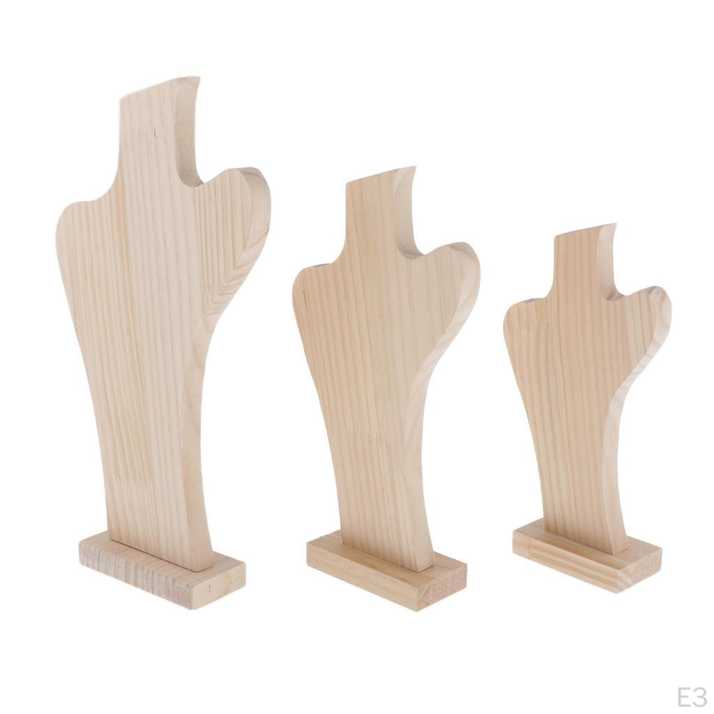 Bust Display Holder Neck Pendant Chain Stand Rack