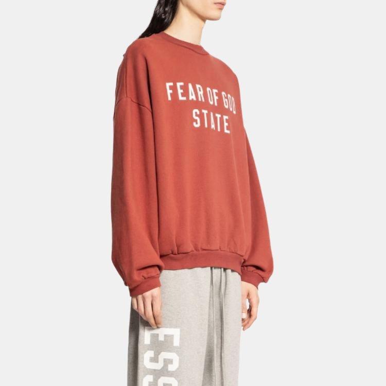 Fear of God Essentials FALL24 HOMECOMING Heavy Fleece Crewneck Men's 192BT246236F