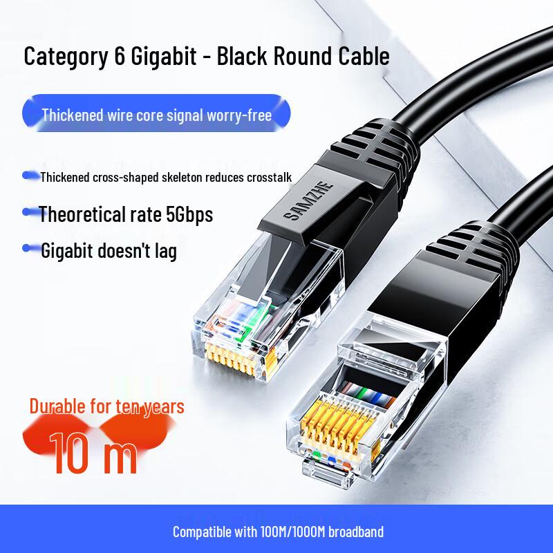 

Shanze Cat6 Gigabit Ethernet Patch Cable