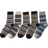Herren Retro Kaninchenwollsocken - Warme Socken im Ethno-Stil für Herbst & Winter