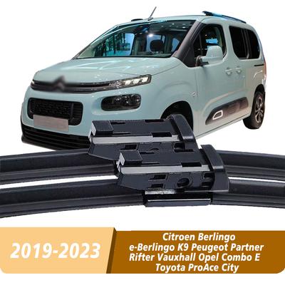 26+17 Front Wiper Blade For Citroen Berlingo e-Berlingo K9 Peugeot Partner Rifter Vauxhall Combo E Toyota ProAce City