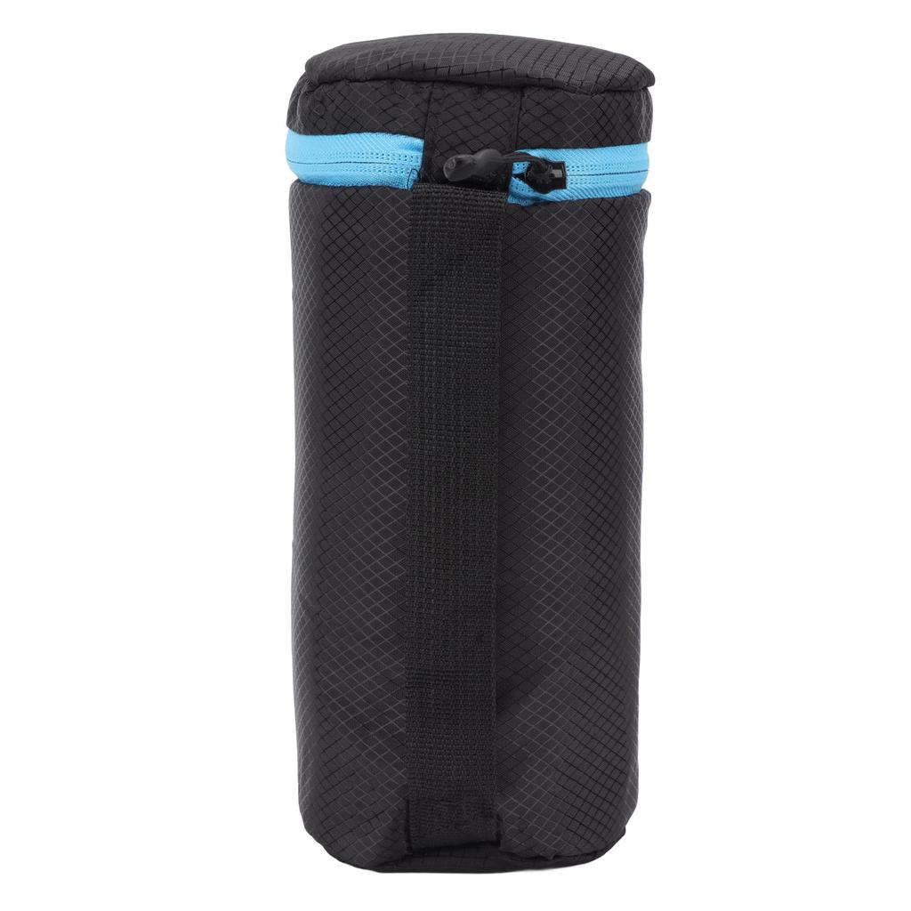 Camera Lens Protective Pouch Neoprene Waterproof Lens Case Bag with Zipper for DSLR Camera XL