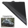 Matte Black Right A Pillar Trim Panel Triangular Shape 735455791 for Fiat 500 2008 Onward For Abarth 500 2012 Onward