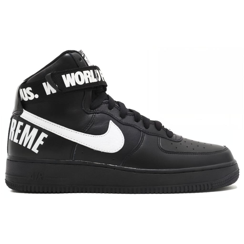 Nike Air Force 1 High Supreme World Famous Black 698696-010