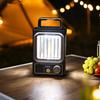 Stepless Dimming Solar Garden Lamp Rechargeable Battery Portable Hanging Light  Yard Decoration