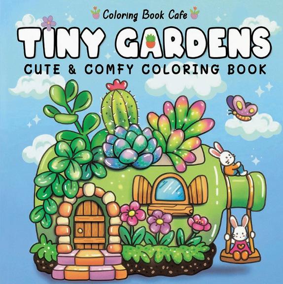 Children's Cartoon Coloring Book: Cute, Comfortable, Warm, Stress Relief, Simple Graffiti Drawing for Kids