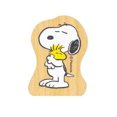 Kodomonokao Kindergesichtsstempel Snoopy Woodstock Quetschholzstück 2283-008