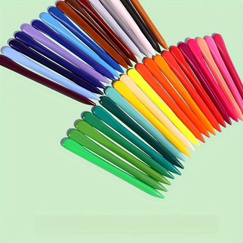 24 Colors Gift Non Dirty Hand Washable Earlyeducation Tools Wax Pencil Marker Oil Painting Stick Colored Crayon