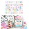 100Sheets Tearable Notepads Note Memo Paper Sheets Scrapbooking Decorative Paper for Daily Reminders and Journaling