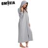 GMXIA Zip Cardigan Spring, Autumn and Winter Pajamas Home Ladies Nightgowns