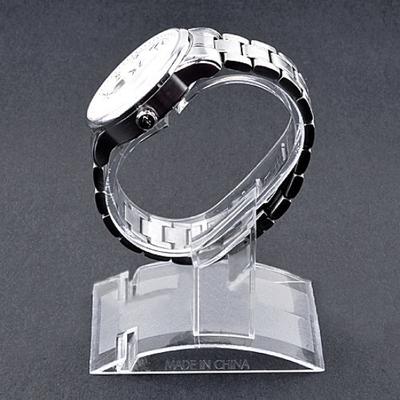 Doorzichtige plastic sieraden armband manchet armband horloge display standaard houder rek