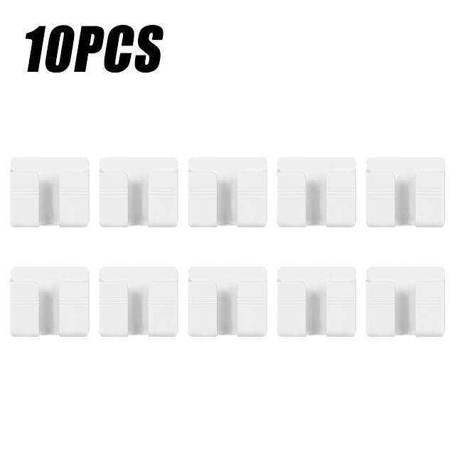 1-3PCS Phone Shelf Self-Adhesive Cell Phone Remote Control Storage Shelf Wall Bedside Adhesive Shelf Bathroom Accessories