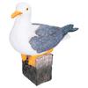 Seagull Figurine Decorations Cute Appearance Vivid Lifelike Exquisite Workmanship Nautical Decor for Home Decor Gifts