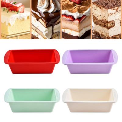 Reliable Rectangular Silicone Toast Pan for Perfectly Shaped Bread