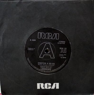 7-Zoll Schallplatte LANDSCAPE - Einstein A Go-Go RCA22 RCA 1981 UK Dance & Electronica Gebraucht