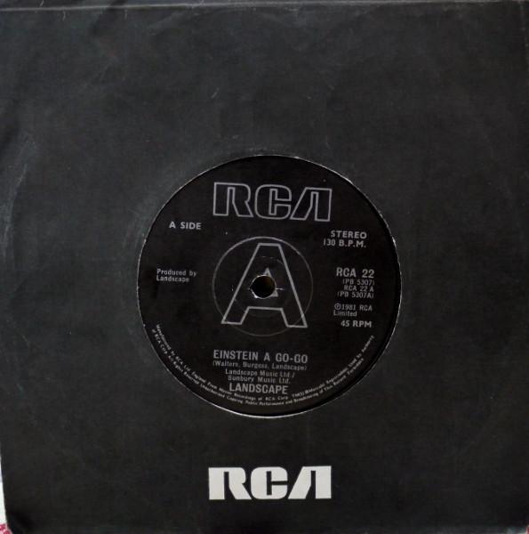 

7inch Record LANDSCAPE - Einstein A Go-Go RCA22 RCA 1981 UK Dance & Electronica Used
