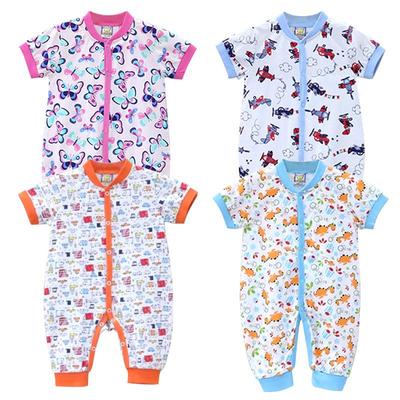 Neugeborenen Jungen Mädchen Säuglingskleidung Baumwolle Knopf Kurzarm Strampler Winter Frühling Einteiler Kind Langarm Kinderbekleidung Aapparel