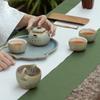 Wanqian Tang Water Curtain Glaze Gongfu Tea Set