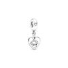 Eternal Best Friend Heart Pendant Women Pendant Silver 799294C01
