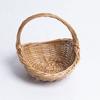 Willow Rattan Picnic Supply Hamper Wear-resistant Flower Basket Vegetable Storage Basket  Picnic