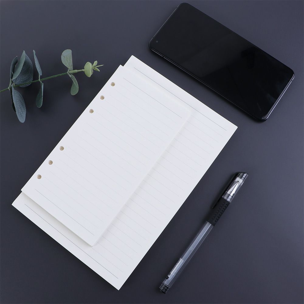 Stationery Spiral Binder Dot Line A5 A6 A7 45 Sheets Notebook Refill Loose Leaf Inner Page Binder Inside Page Paper Refill