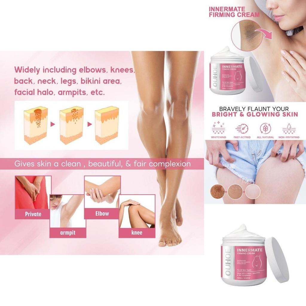 Ouhoe Skin Lightening Body Cream For Smooth And Hydrated Skin Perfect For Underarm And Joint Areas