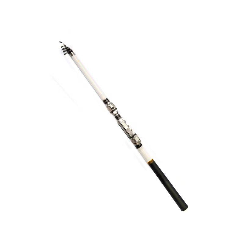 Telescopic Soft Tail Fiberglass Fishing Rod for Long Casts In Sea, Lake, and Stream